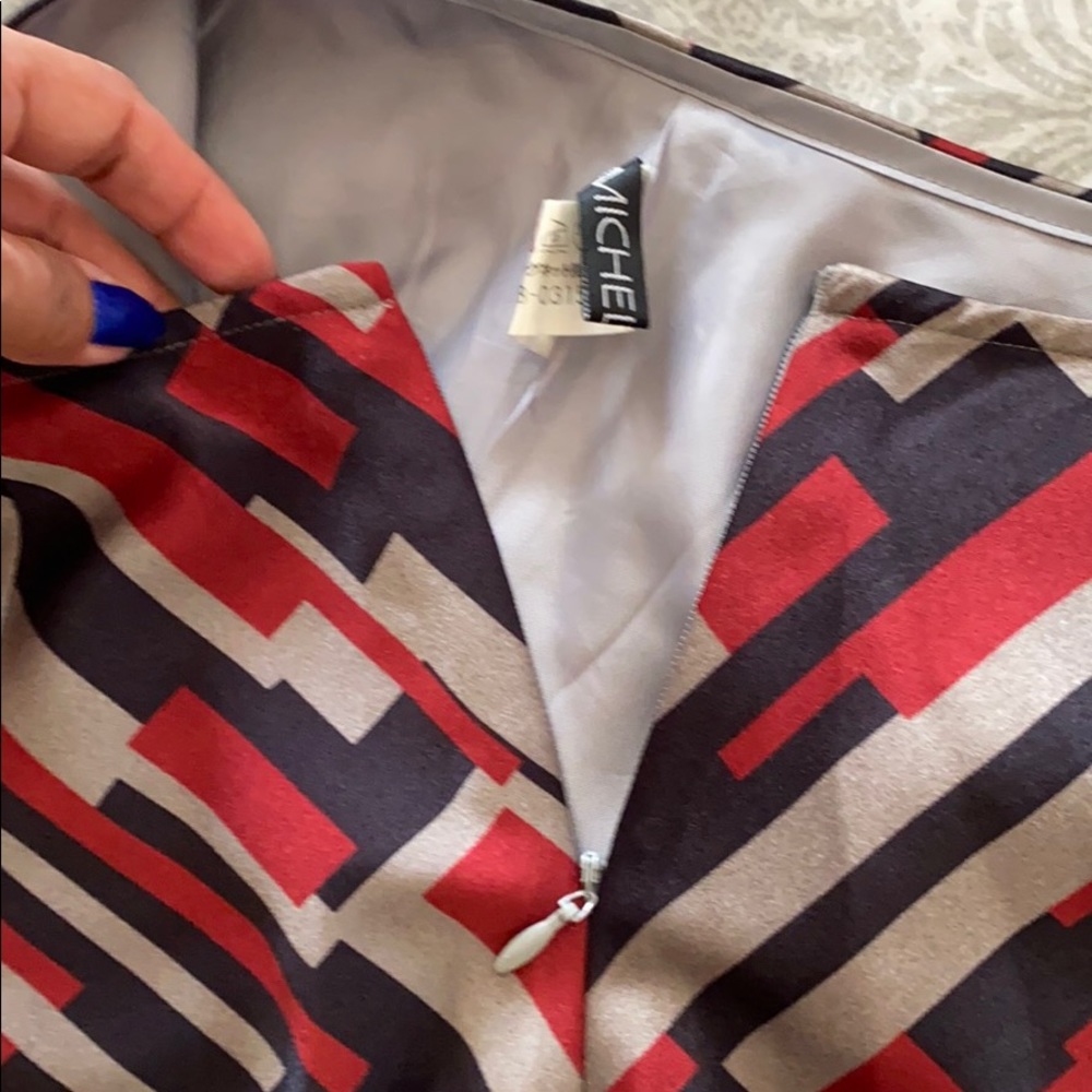 Michel Klein 2-Piece Abstract Design - image 8